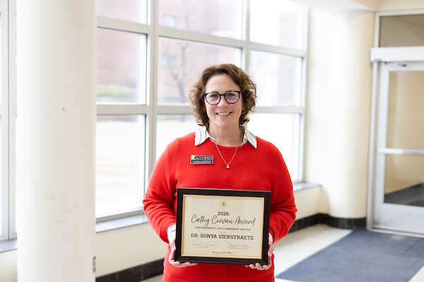 Dr. Sonya Vierstraete is 2026 Cowan Award Recipient Featured Image