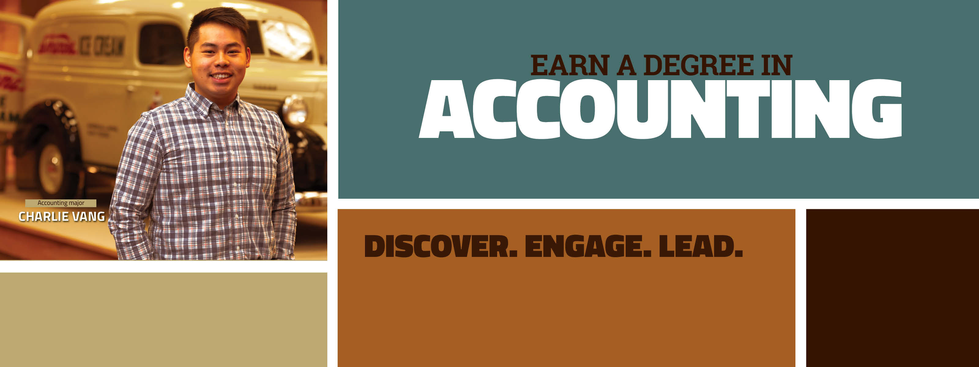 Earn A Degree In Accounting - Discover. Engage. Lead.