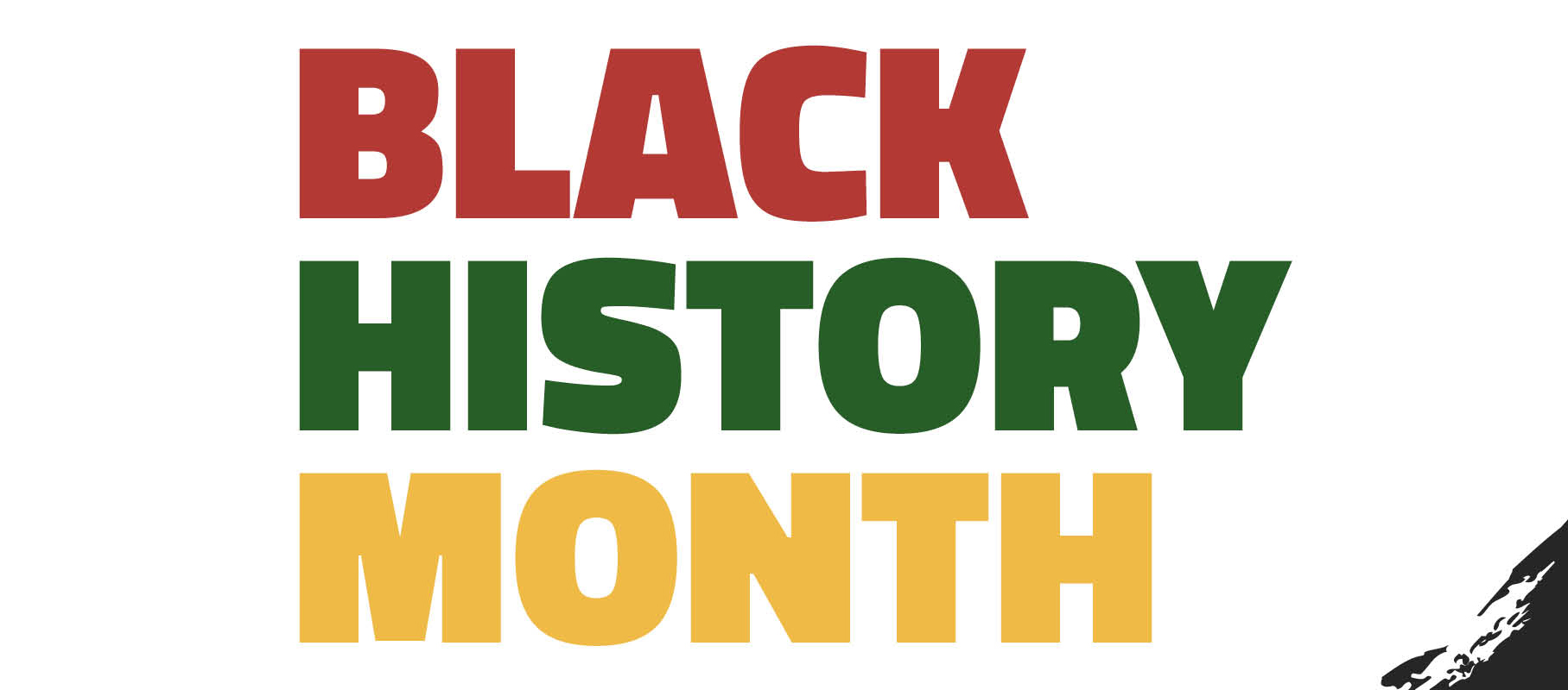 Black History Month Title Graphic