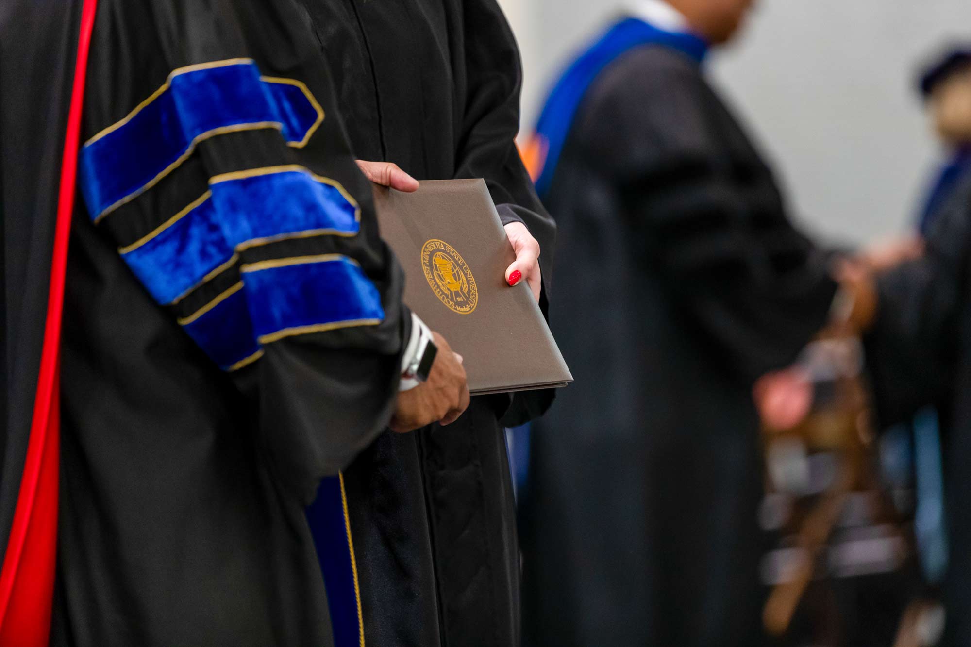 Image from a past SMSU commencement ceremony.