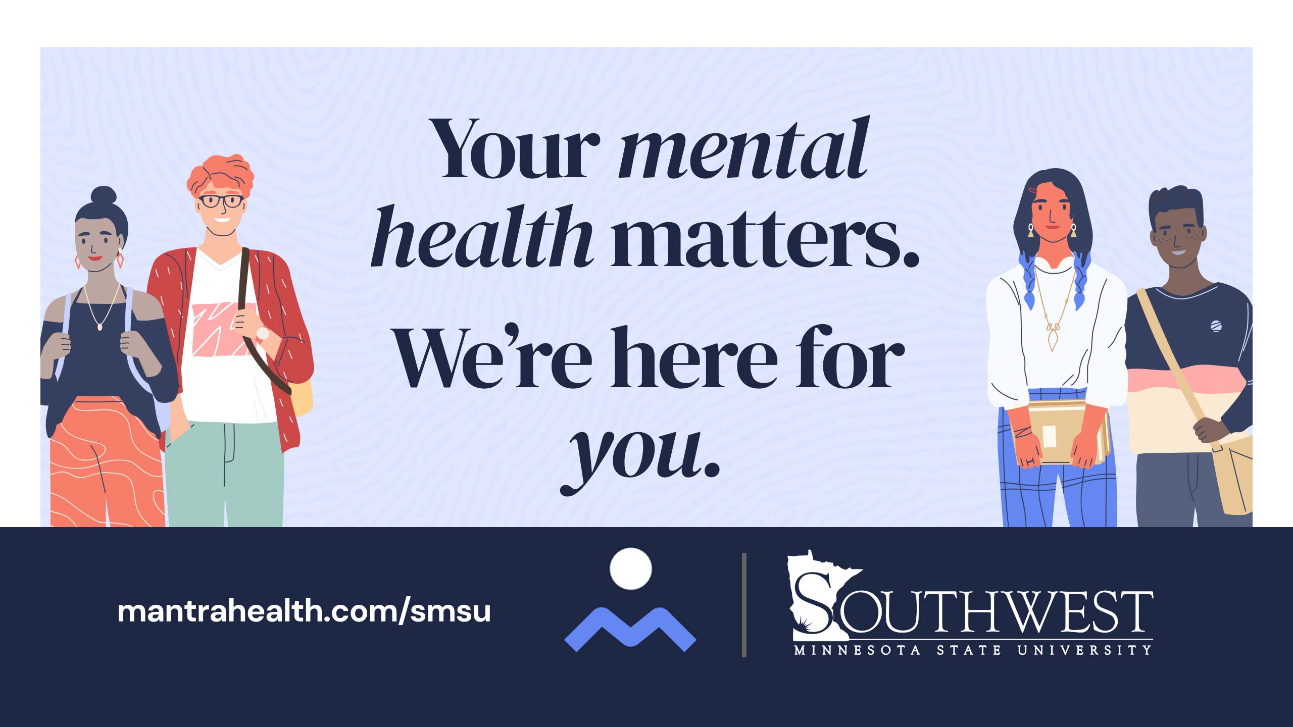 SMSU Partners with Mantra Health for 24/7 Student Mental Health Services Featured Image