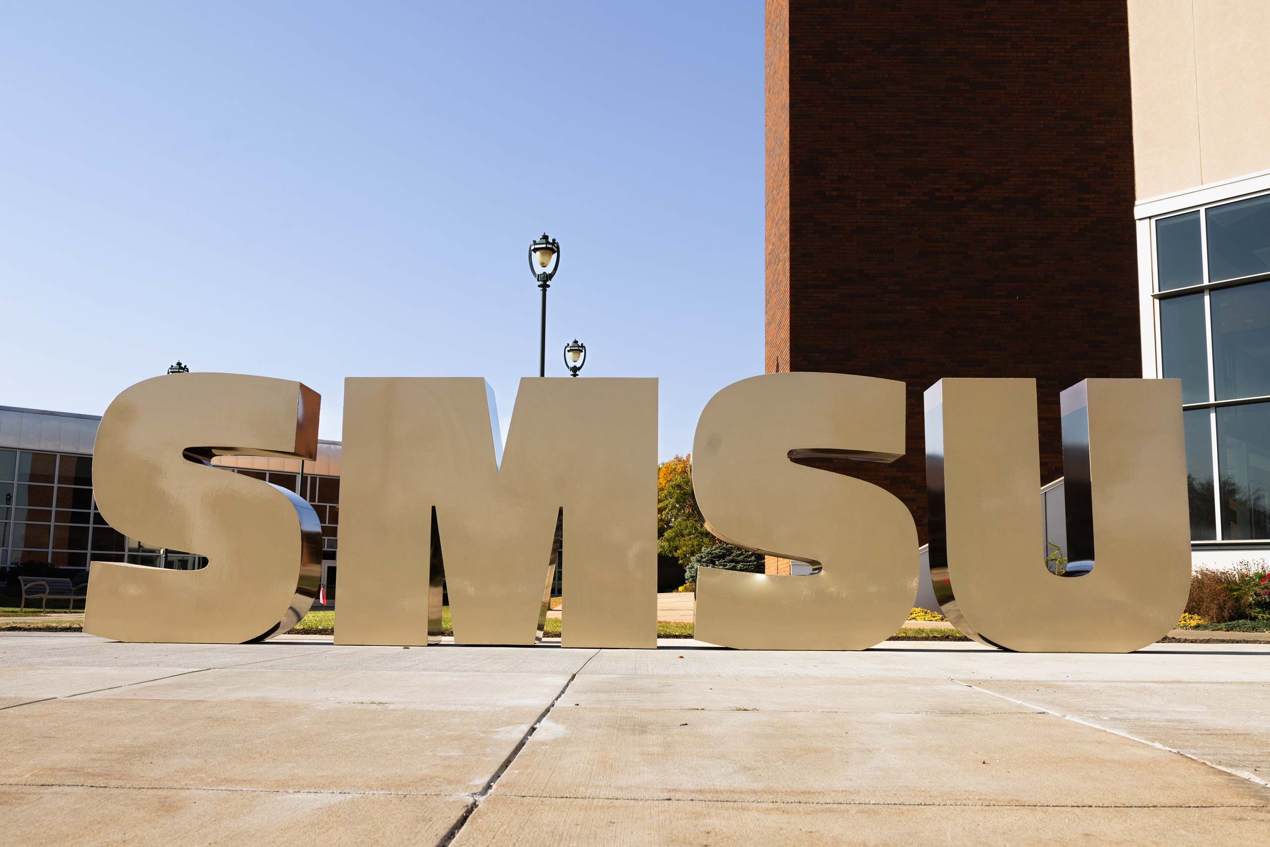 The Welcome Walkway in front of Founders Hall